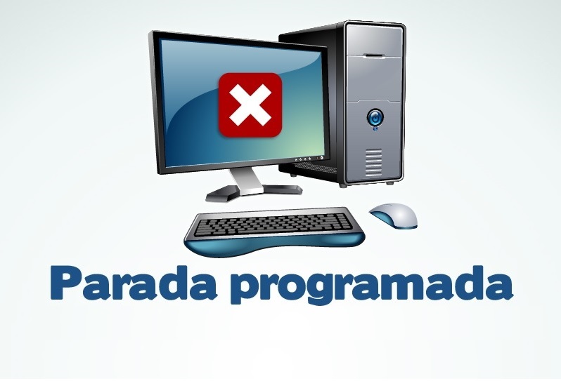 Parada programada de sistemas para implementação de novas funcionalidades no ITR-Integrado