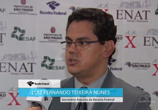 Representantes dos Fiscos falam sobre o X Enat na TV Receita