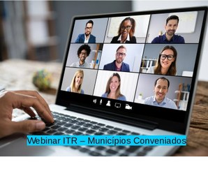 Receita Federal promove segunda edição do Webinar ITR para Municípios Conveniados
